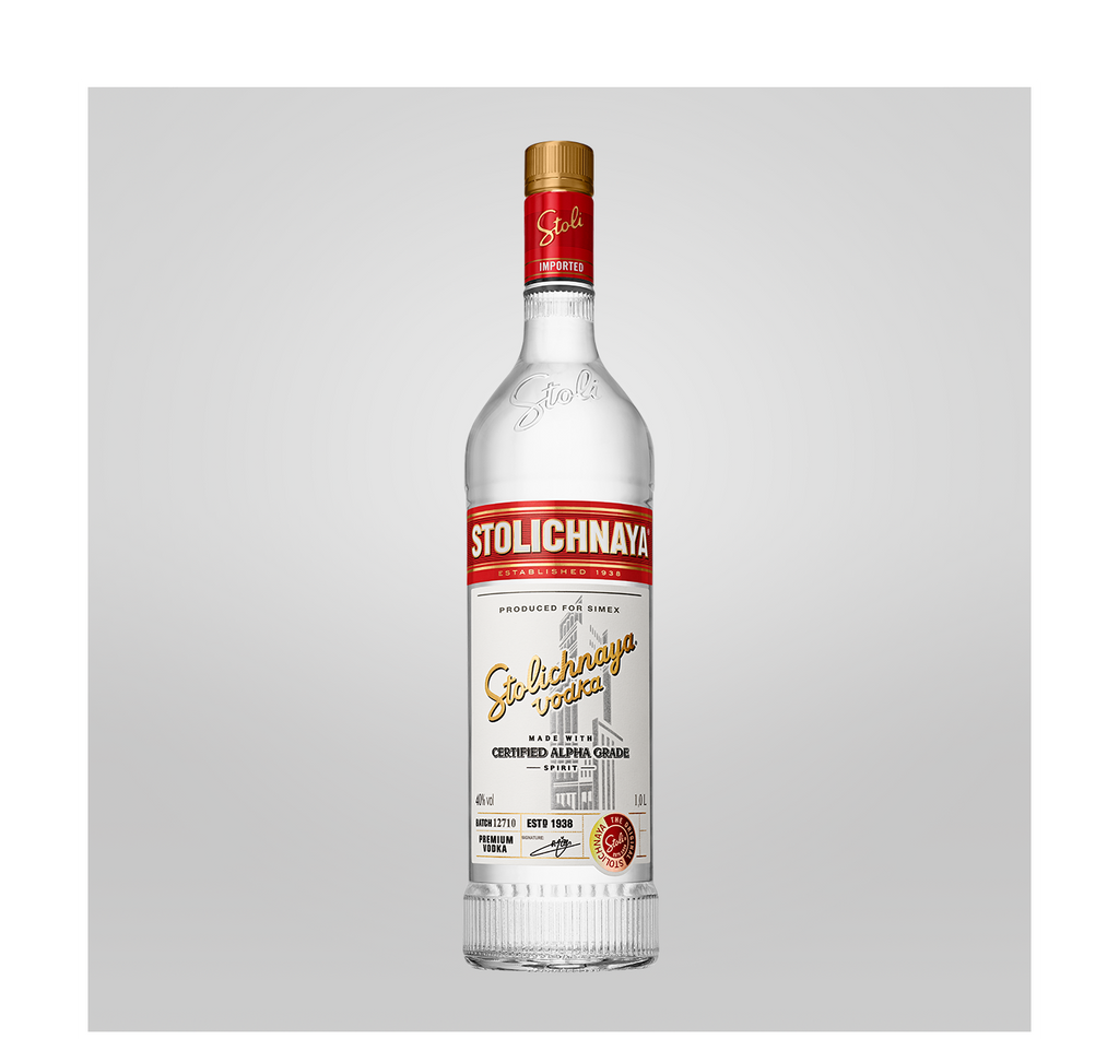 Stolichnaya Vodka - 1,0 L